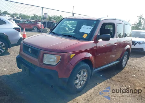 2006 Honda Element Ex-P из США, поврежденный, VIN 5J6YH28726L021393